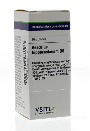 VSM Aesculus hippocastanum D6 (10 Gram)