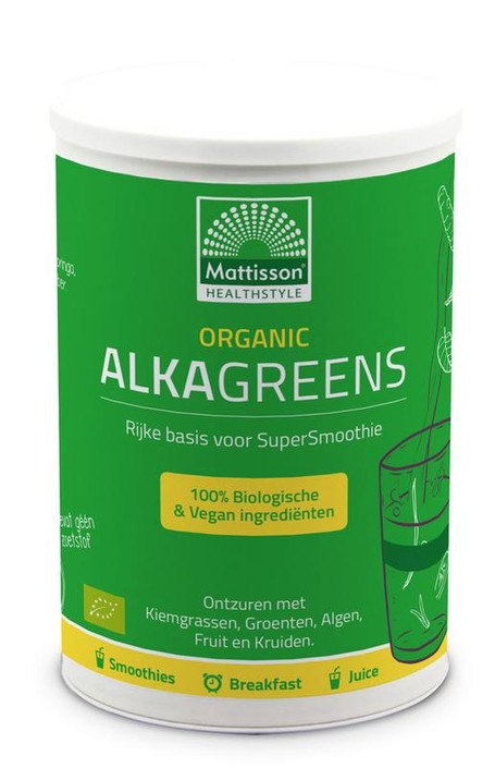 Mattisson Organic Alkagreens poeder bio (300 Gram)