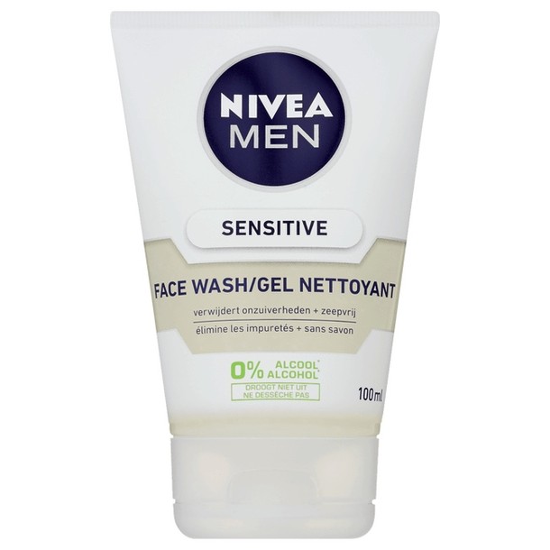 Nivea Men face wash sensitive (100 ml)