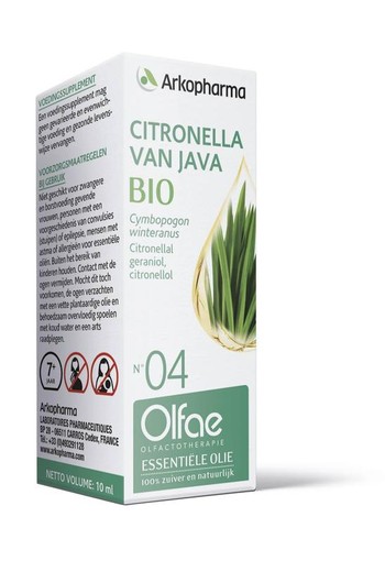 Olfae Citronella van Java 04 bio (10 Milliliter)