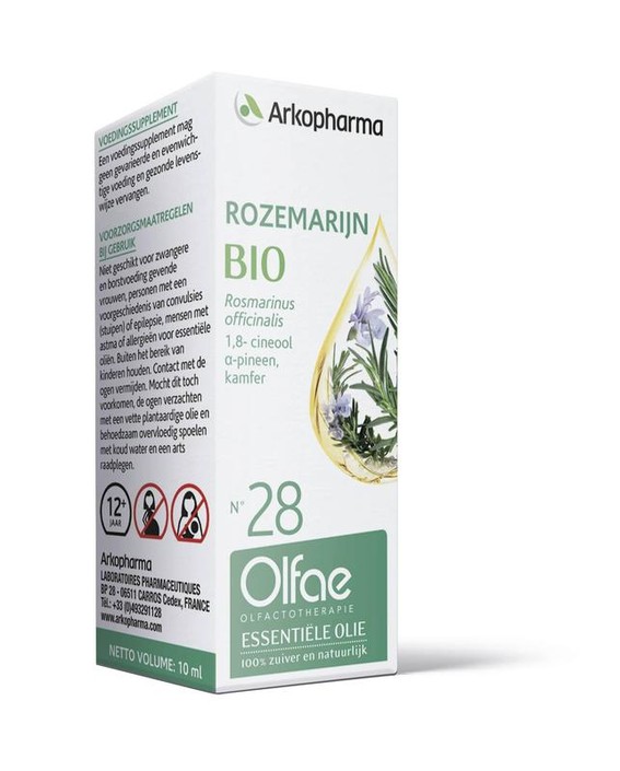 Olfae Rozemarijn met cineol 28 bio (10 Milliliter)