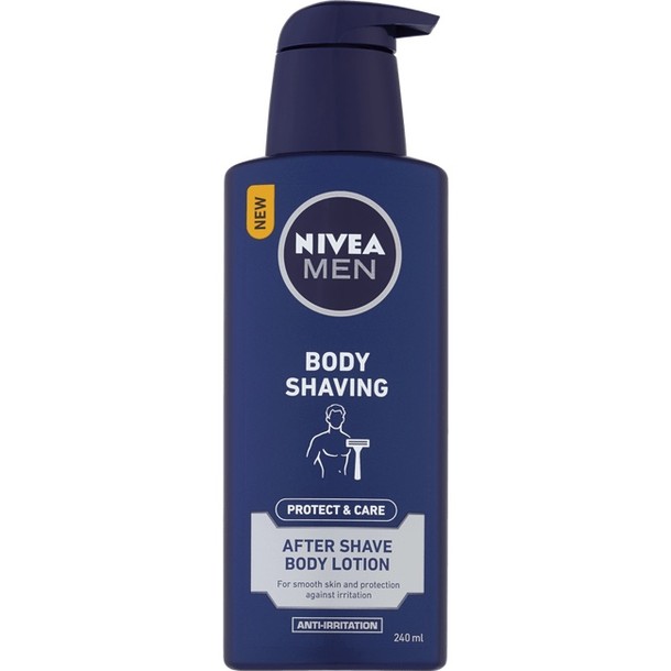 NIVEA MEN Protect & Care Body Shaving Aftershave Body Lotion 240 ml
