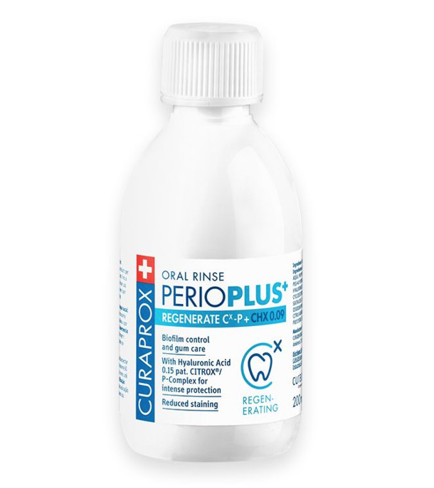 Curaprox Perio plus regenerate CHX 0.09 (200 Milliliter)