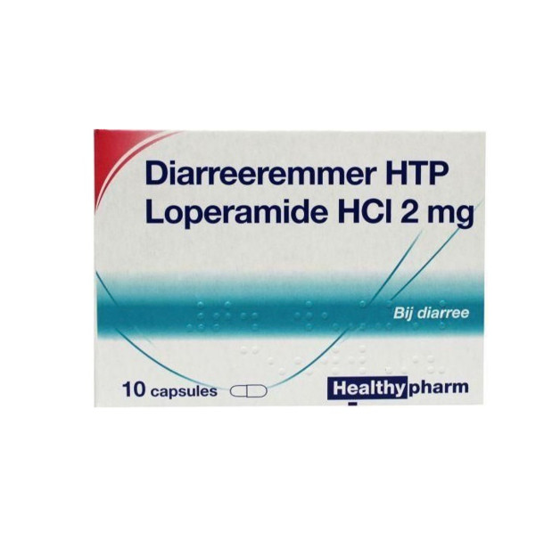 Healthypharm Loperamide 2mg diarreeremmer (10 Capsules)