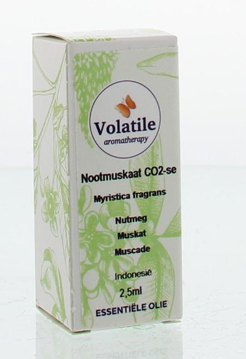 Volatile Nootmuskaat C02-SE (2,5 Milliliter)