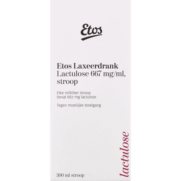 Etos Laxeerdrank Lactulose 667 mg/ml 300 ml