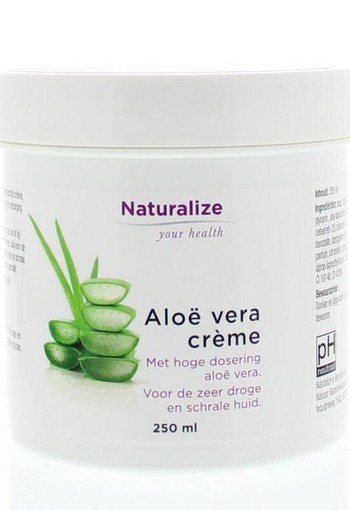 Naturalize Aloe vera creme (250 Milliliter)