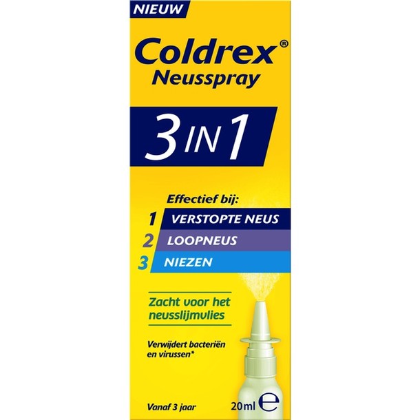 Coldrex 3-in-1 Neusspray 20 ml