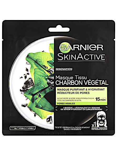 Garnier Skin Active Pure Charcoal Black Tissue Mask