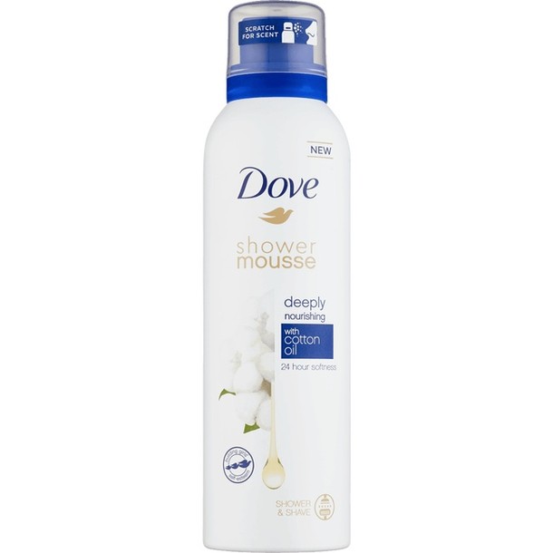 Dove Shower foam cotton oil 200 ml
