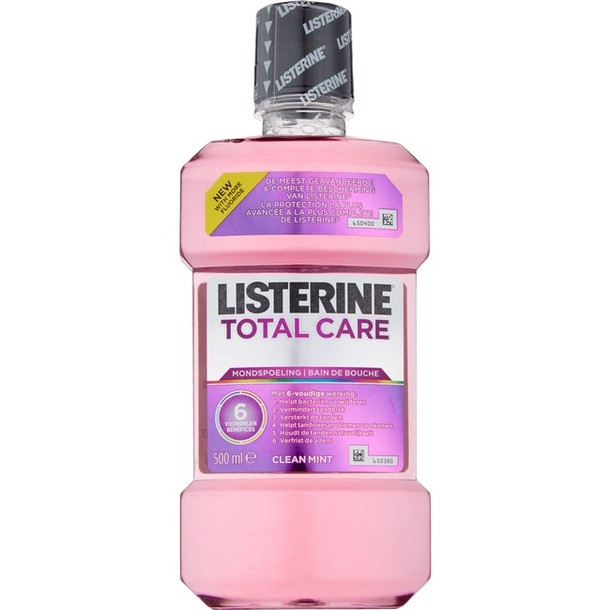 Listerine Total Care Clean Mint Mondwater 500 ml