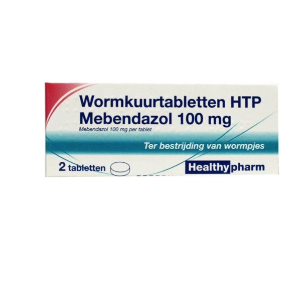 Healthypharm Mebendazol/wormkuur (2 Tabletten)