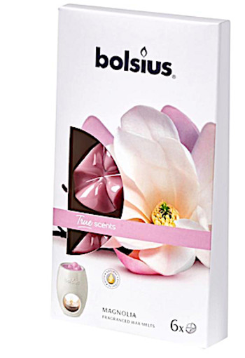 Bolsius True Scents waxmelts magnolia (6 Stuks)
