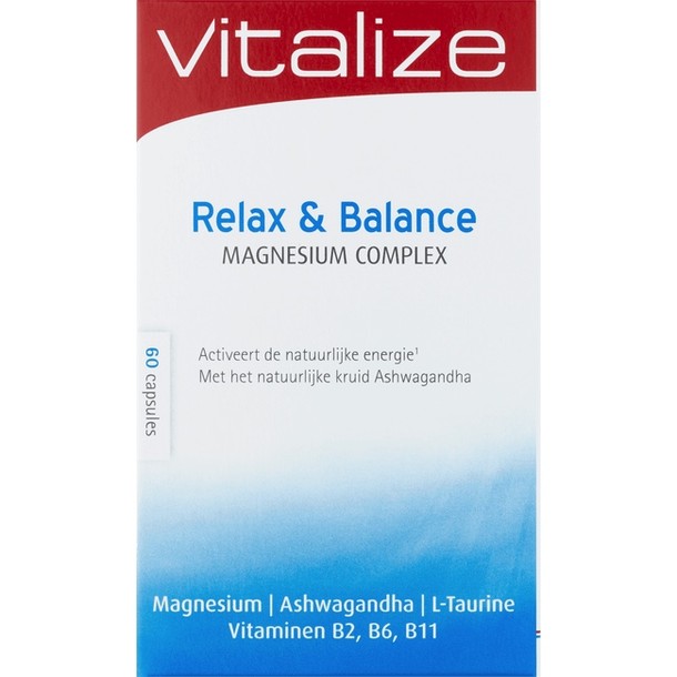 Vitalize Relax & Balance Magnesium Complex Capsules 55 GR capsule