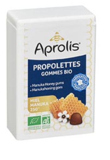 Aprolis Propolis manuka honing gommetjes bio (50 Gram)