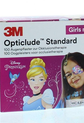 Opticlude Oogpleister midi girl disney (100 Stuks)