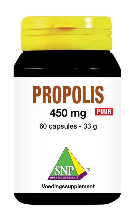 SNP Propolis 450mg (60 Vegetarische capsules)