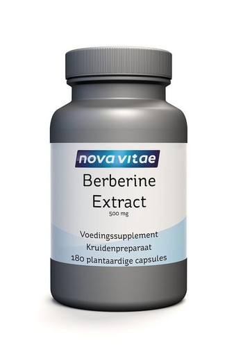 Nova Vitae Berberine 500 mg (180 Vegetarische capsules)