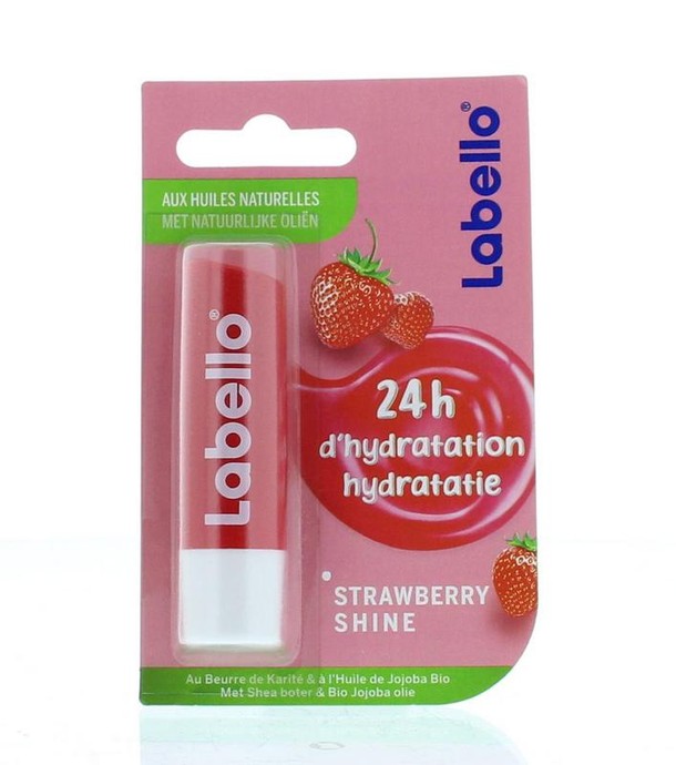 Labello Fruity shine strawberry blister (5,5 Milliliter)