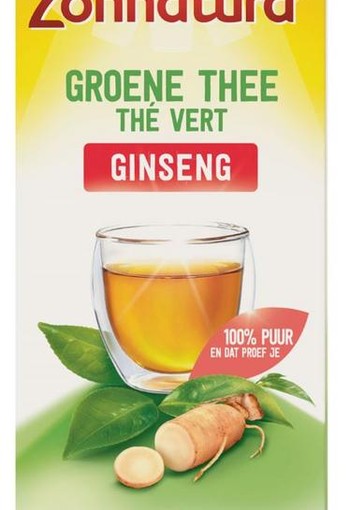 Zonnatura Green tea ginseng bio (20 Zakjes)